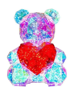 Colorful Luminous Bear Gift Birthday Gift Decoration